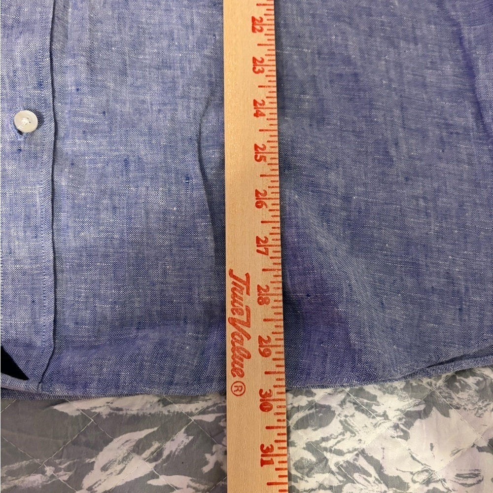 UNTUCKit Light Blue Casual Button-Down Shirt - Picture 4 of 7